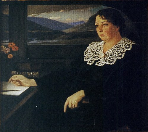 Sigrid Undset, 1923, Harald Slott-Møller