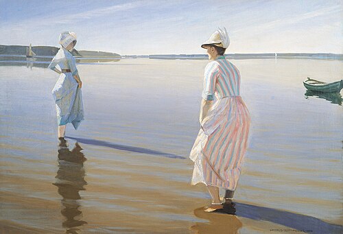 Summer Day, 1888, Harald Slott-Møller