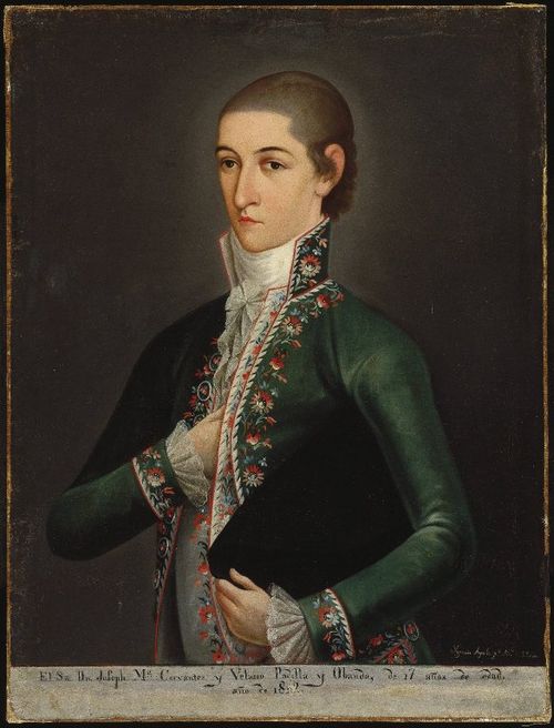 Don José María (Gómez de) Cervantes y Altamirano de Velasco, 1802, Ignacio Ayala