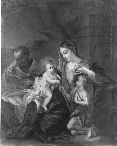 Die Heilige Familie, 1800, Theodor Mattenheimer