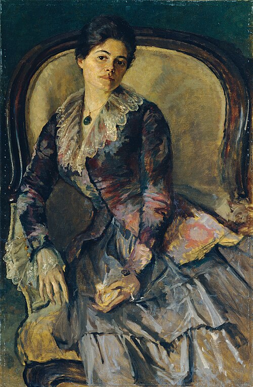 Die Gattin des Künstlers, 1914, Viktor Tischler