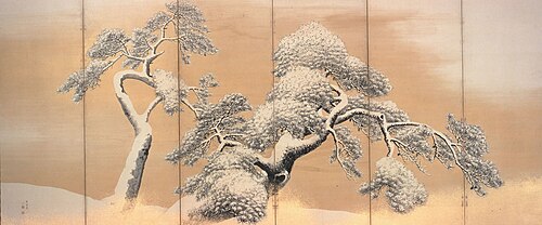 Pine Trees in the Snow, , Maruyama Ōkyo
