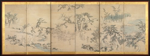 Literary Gathering in the Orchid Pavilion, 1775, Maruyama Ōkyo