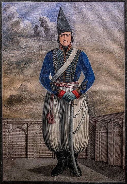 Qajar Soldier, , Sani ol molk