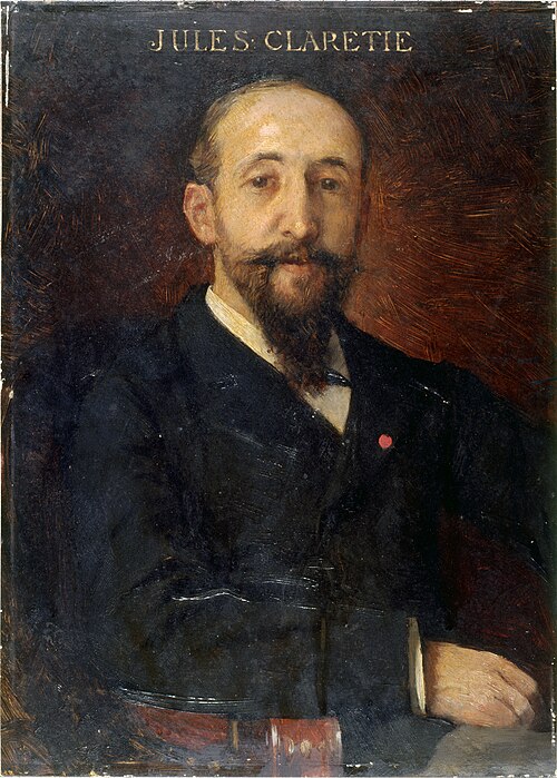 Jules Claretie (1840-1913), administrateur de la Comédie-Française, 1880, Aimé Morot