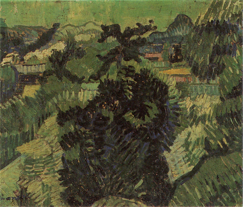 Landscape where Roofs are Seen, 1929, Aimitsu