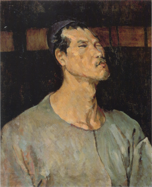 Self-Portrait in a Cap, 1943, Aimitsu