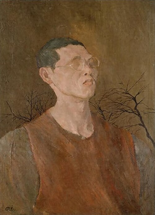 Self-portrait, 1945, Aimitsu