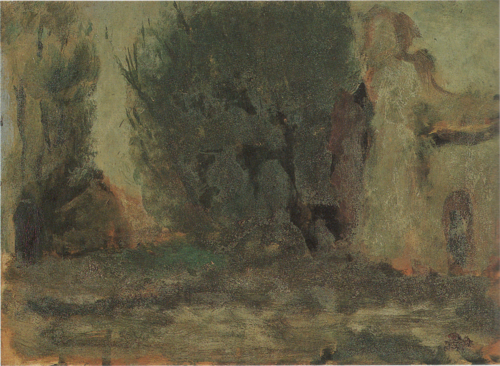 Landscape in Manchuria, 1935, Aimitsu