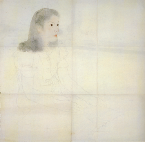 Portrait of Miss Fujiwara Kimiko, 1941, Aimitsu
