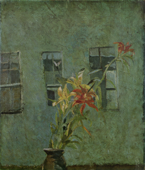 Flowers by Window (Lilies), 1944, Aimitsu