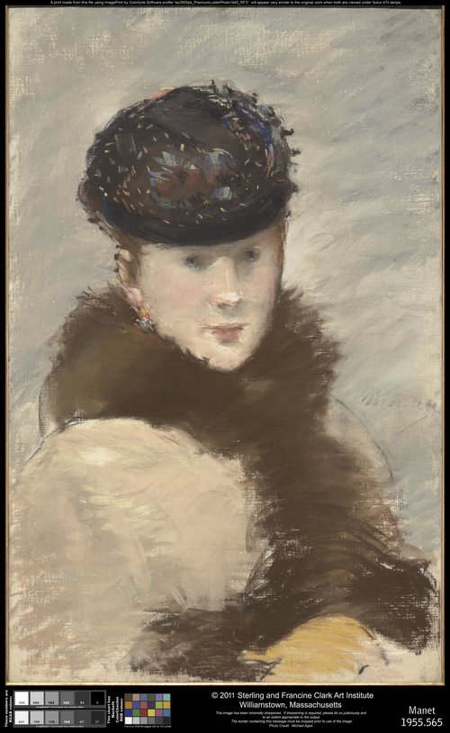 Méry Laurent au petit chapeau, 1882, Édouard Manet