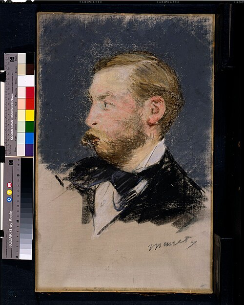 Portrait of a Man, 1880, Édouard Manet