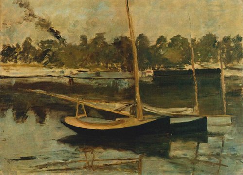 Argenteuil, Boat (study), 1874, Édouard Manet