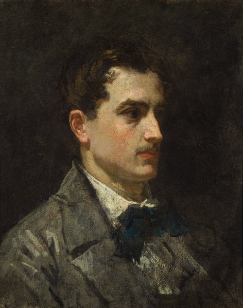 Portrait d'homme (Antonin Proust?), 1855, Édouard Manet