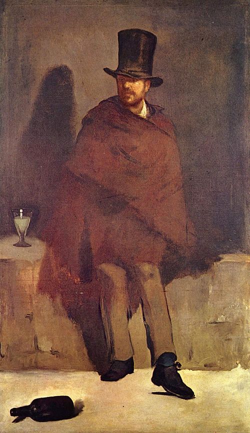 Le Buveur d'absinthe, 1859, Édouard Manet