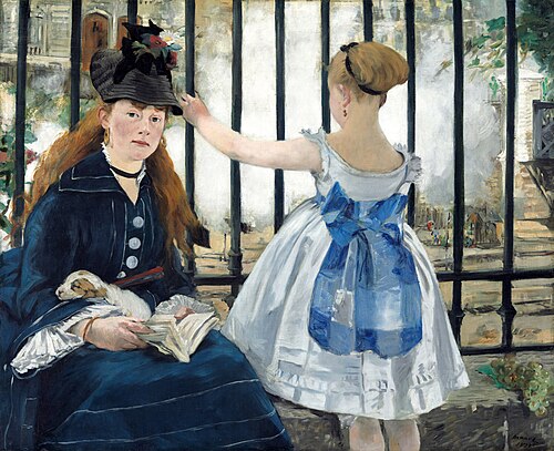 Le Chemin de fer, 1873, Édouard Manet