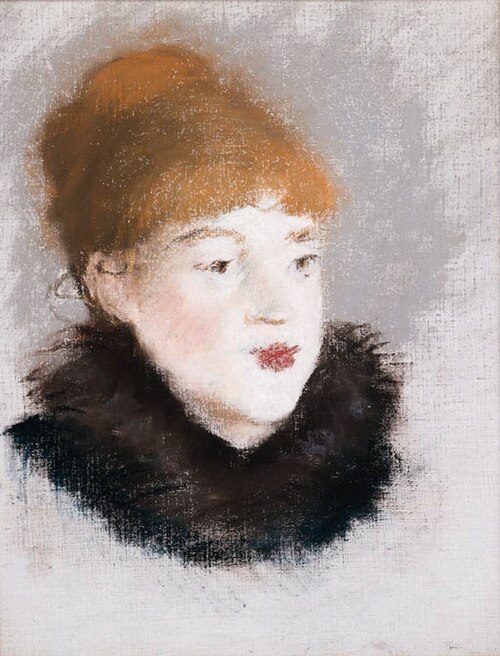 Tête de femme, 1882, Édouard Manet