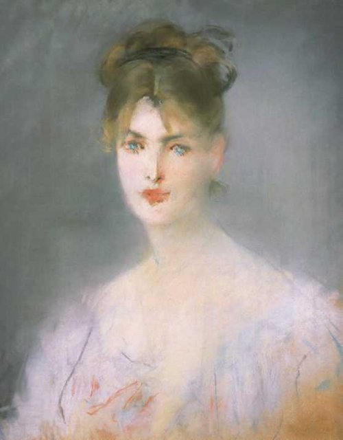 Tête de Jeune Femme (Ellen Andrée), 1878, Édouard Manet