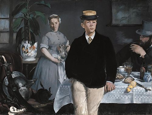 Le Déjeuner dans l'atelier, 1868, Édouard Manet