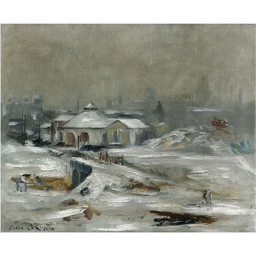 La gare du chemin de fer de Sceaux, , Édouard Manet