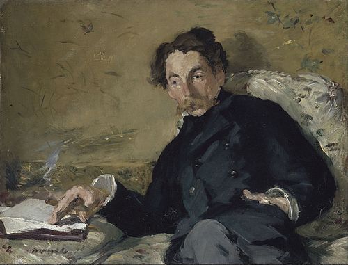 portrait de Stéphane Mallarmé, 1876, Édouard Manet