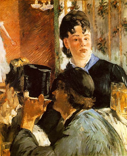 La Serveuse de bocks, 1870, Édouard Manet
