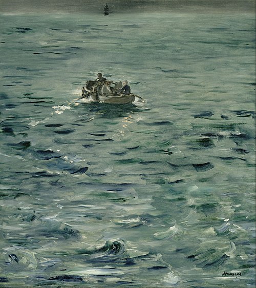 L'Évasion de Rochefort, 1881, Édouard Manet
