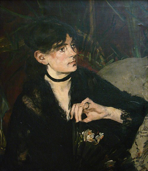 Portrait de Berthe Morisot à l'éventail, 1874, Édouard Manet