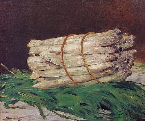 Une botte d'asperges, 1880, Édouard Manet