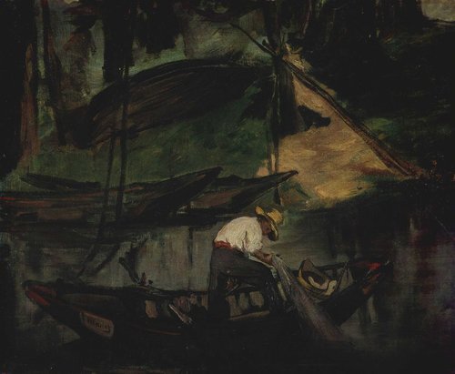 Le pêcheur, 1862, Édouard Manet