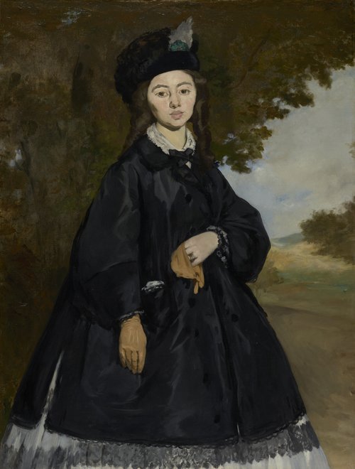 Portrait de Madame Brunet, 1860, Édouard Manet