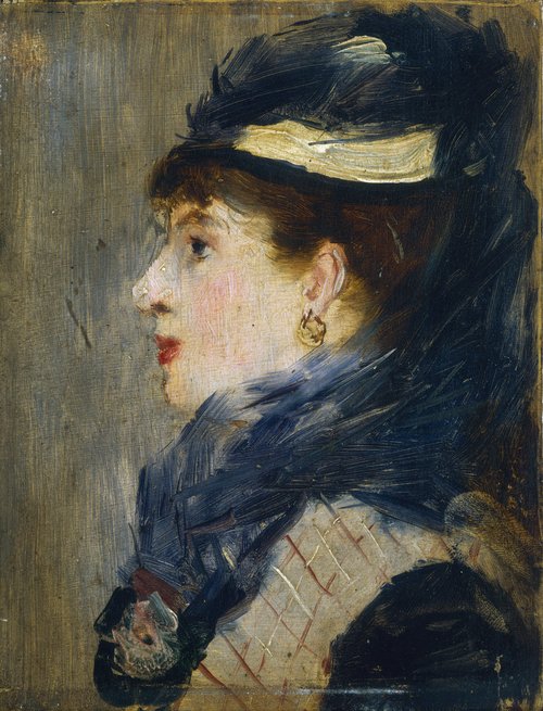 Tête de femme, 1879, Édouard Manet