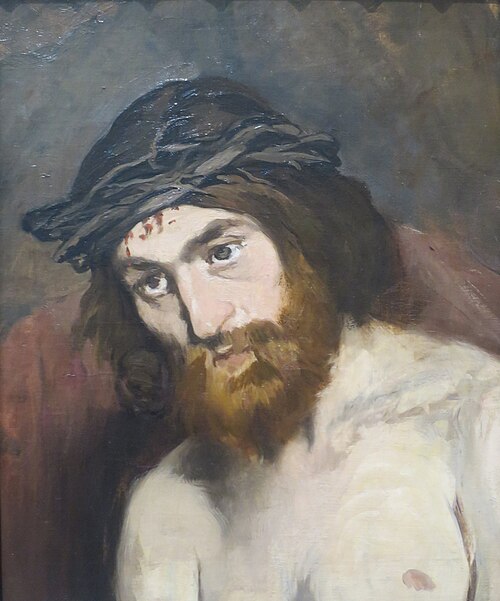 Head of Christ, 1865, Édouard Manet