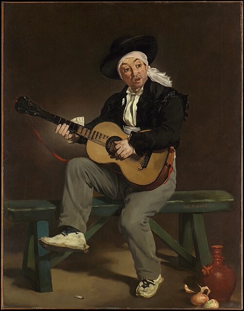 Le Chanteur espagnol, 1860, Édouard Manet