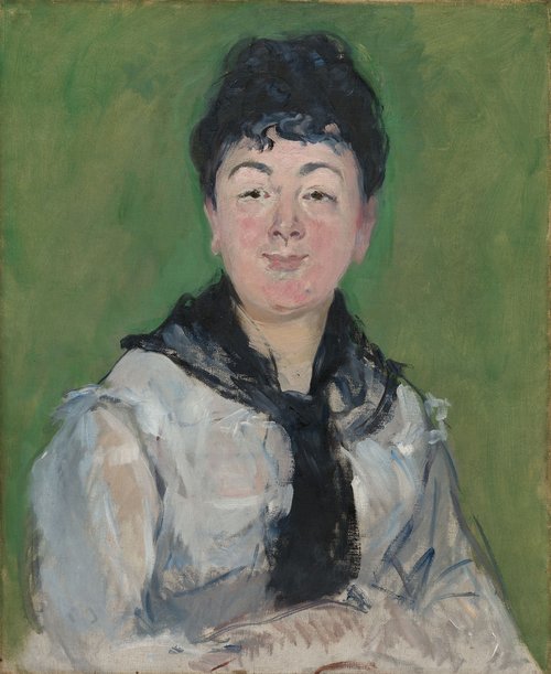Femme au fichu noir, 1878, Édouard Manet