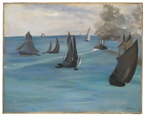 Vue de mer, temps calme, 1864, Édouard Manet