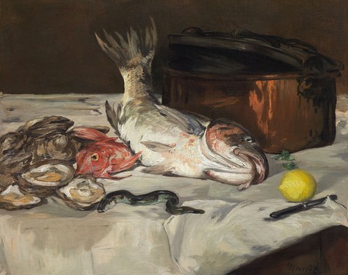 Fish (Still Life), 1864, Édouard Manet
