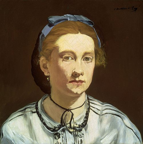Portrait de Victorine Meurent, 1862, Édouard Manet