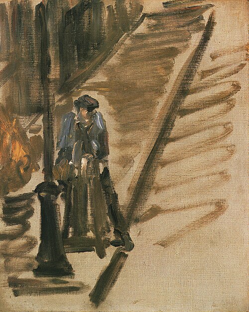 Rue Mosnier aux Rémouleur, 1878, Édouard Manet
