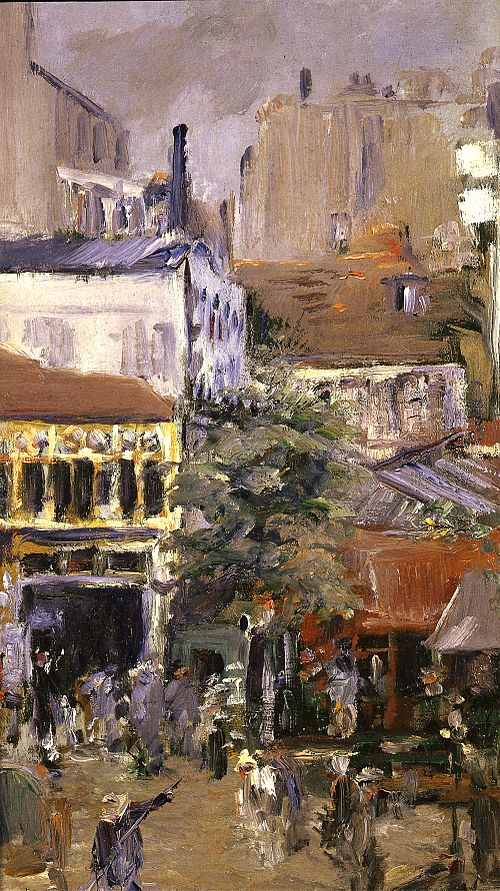 Vue Prise de la Place Clichy, 1878, Édouard Manet