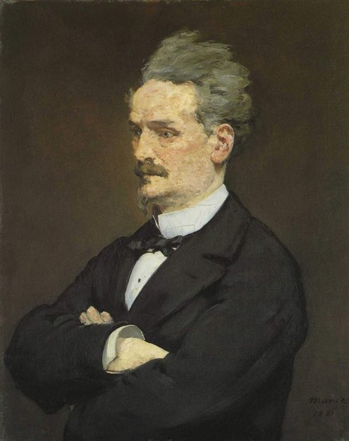 Portrait of Henri Rochefort, 1881, Édouard Manet