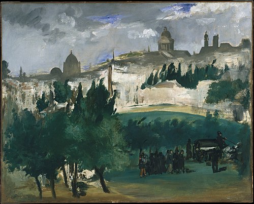 The Funeral, 1869, Édouard Manet