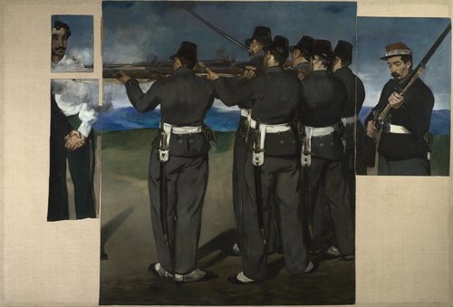 The Execution of Emperor Maximilian, 1867, Édouard Manet