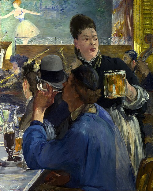 Corner of a Café-Concert, 1880, Édouard Manet
