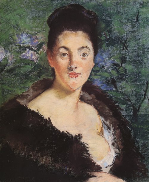 L’inconnue, 1880, Édouard Manet