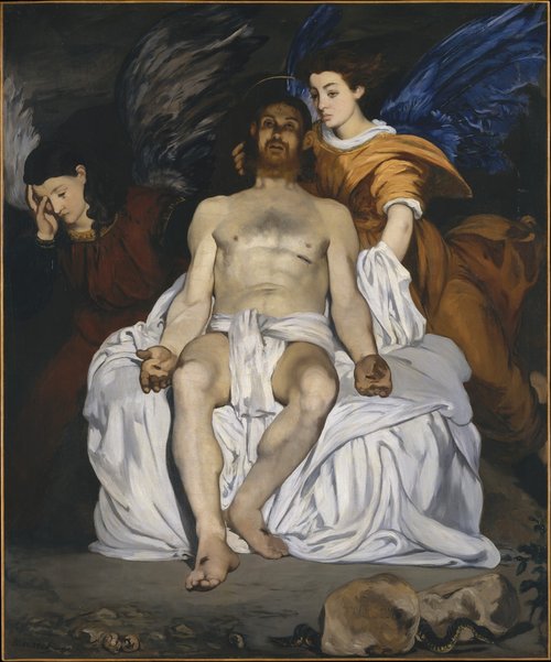 The Dead Christ with Angels, 1864, Édouard Manet