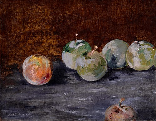 Plums, 1880, Édouard Manet