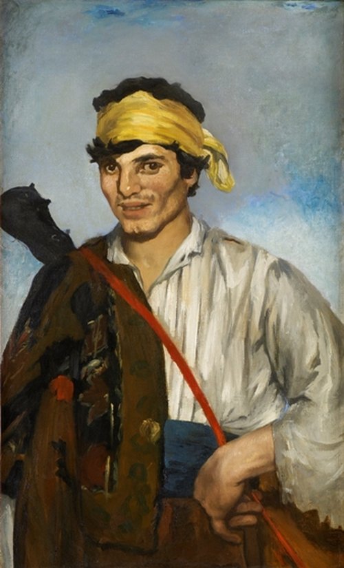 Le Bohémien, 1861, Édouard Manet