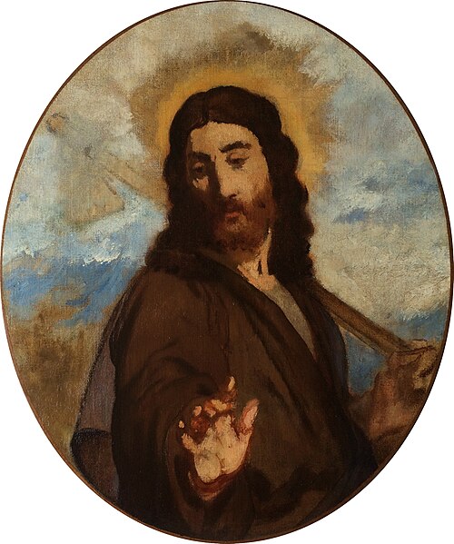 The Christ as a Gardener, 1856, Édouard Manet